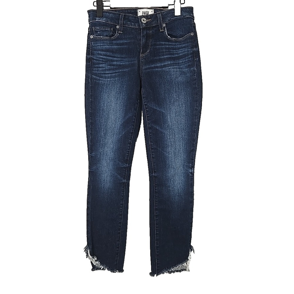 Paige Verdugo Cropped Women's Jeans Size 25 Anise Wash (26.5x25.5)